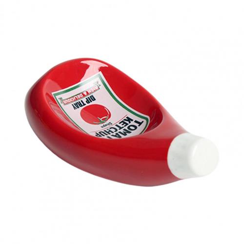 Ketchup-Shaped Sauce Dish