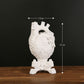 Resin Heart-shaped Vase for Home Decor