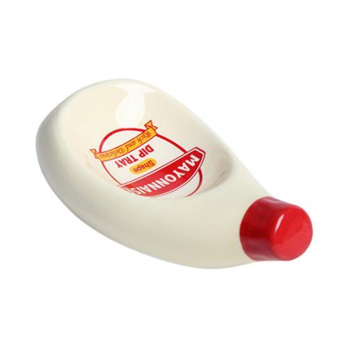 Ketchup-Shaped Sauce Dish