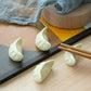 Dumpling-Shaped Ceramic Chopsticks Holder