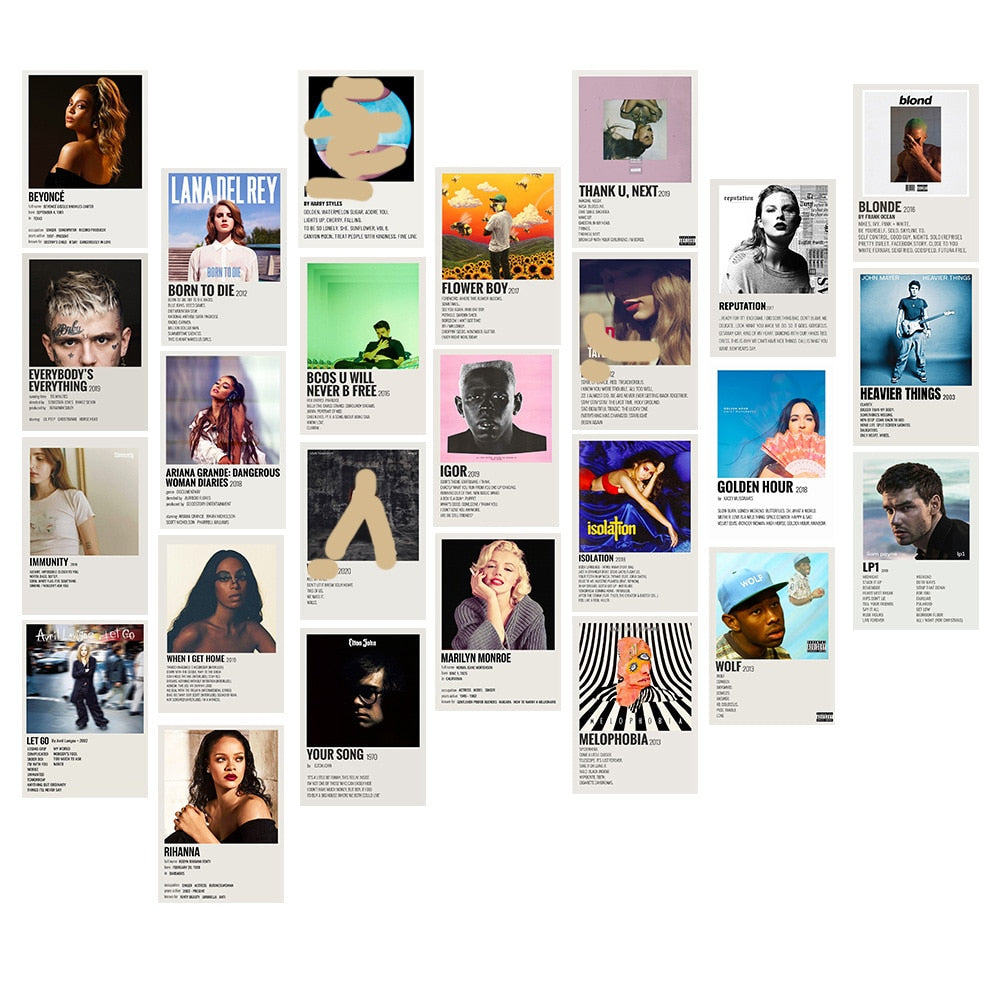 Music Album Covers Stickers